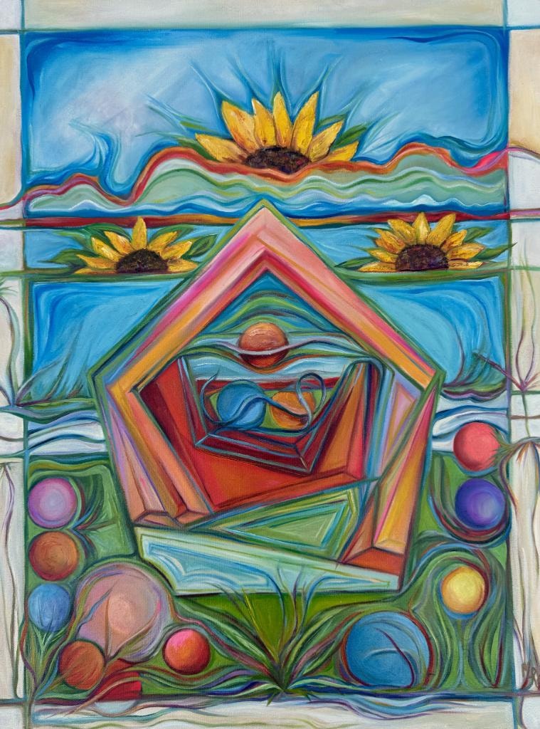 House in the Sunflowers
